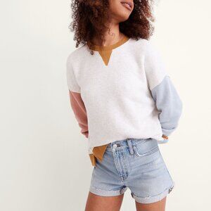 Madewell High-Rise Denim Shorts in Astell Wash